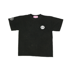 KK- Black Acid Wash Logo Tshirt